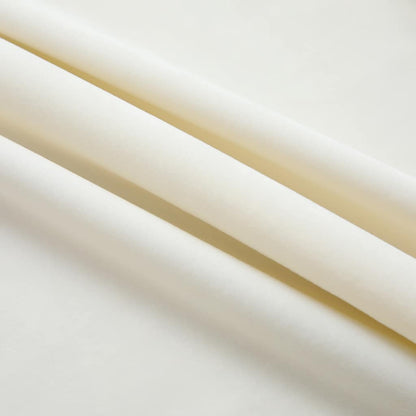 vidaXL Rideaux occultants avec crochets 2 pcs Velours Crème 140x175 cm