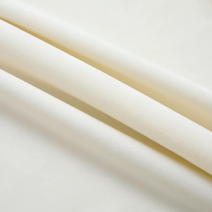 vidaXL Rideaux occultants avec crochets 2 pcs Velours Crème 140x225cm