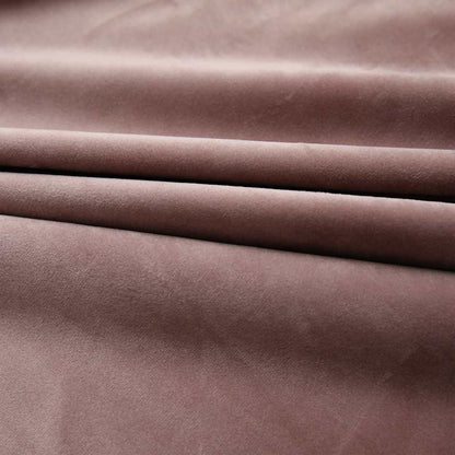 vidaXL Rideaux Occultants à Crochets 2 pcs Velours Rose antique 140x245cm