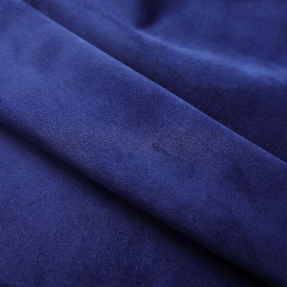 vidaXL Rideaux occultants à œillets 2 pcs Velours Bleu foncé 140x175cm