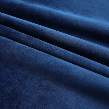 vidaXL Rideaux Occultants à Crochets 2 pcs Velours Bleu Foncé 140x175cm