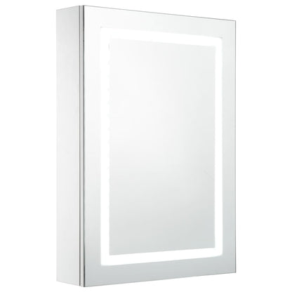 vidaXL LED-Spiegelschrank 50x13x70 cm