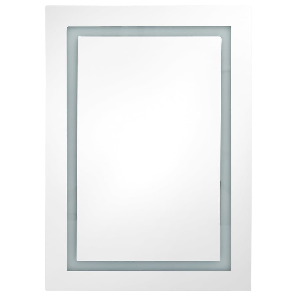 vidaXL LED-Spiegelschrank 50x13x70 cm