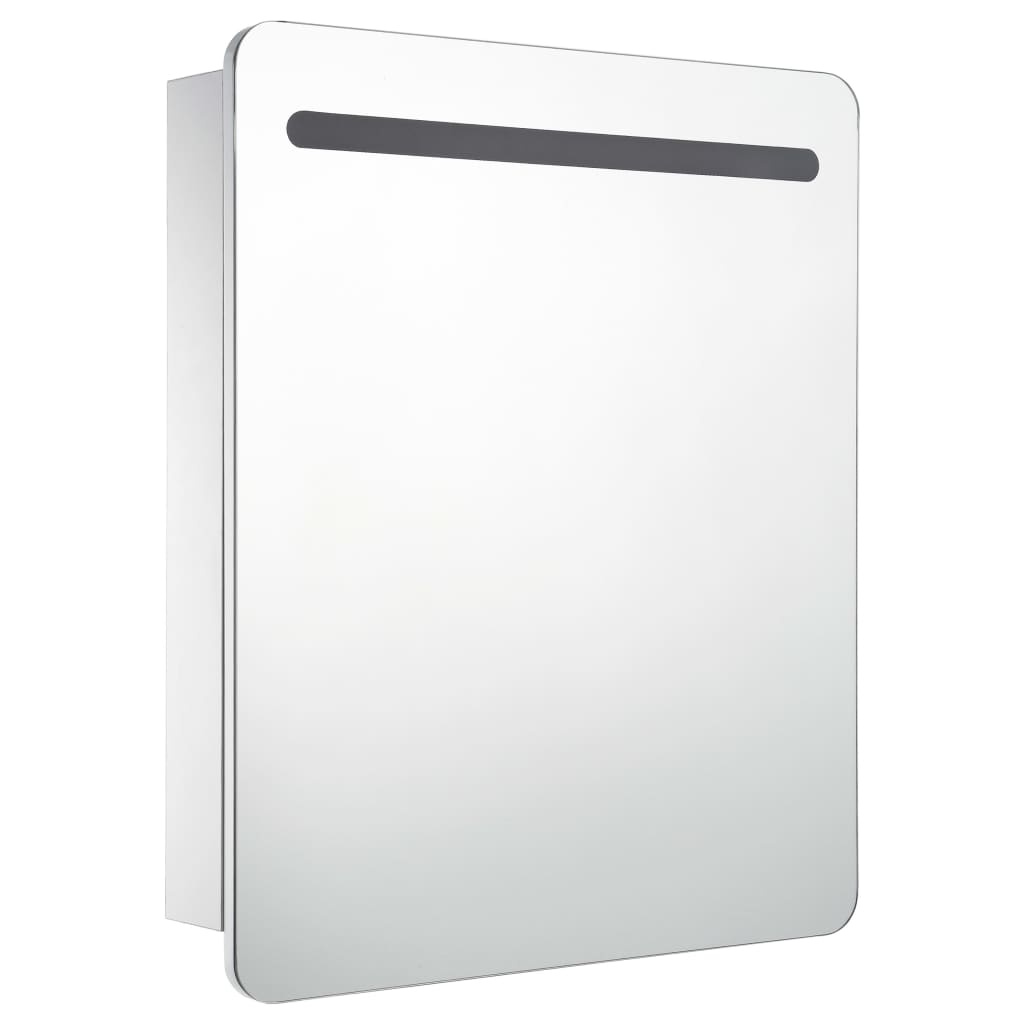 vidaXL LED-Spiegelschrank 68x9x80 cm