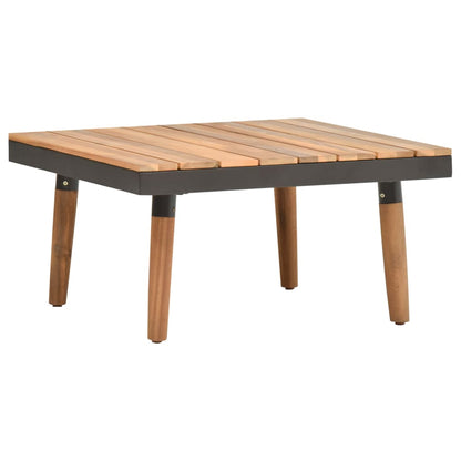 vidaXL Ensemble de salon de jardin 4 pcs avec coussins Bois d'acacia massif