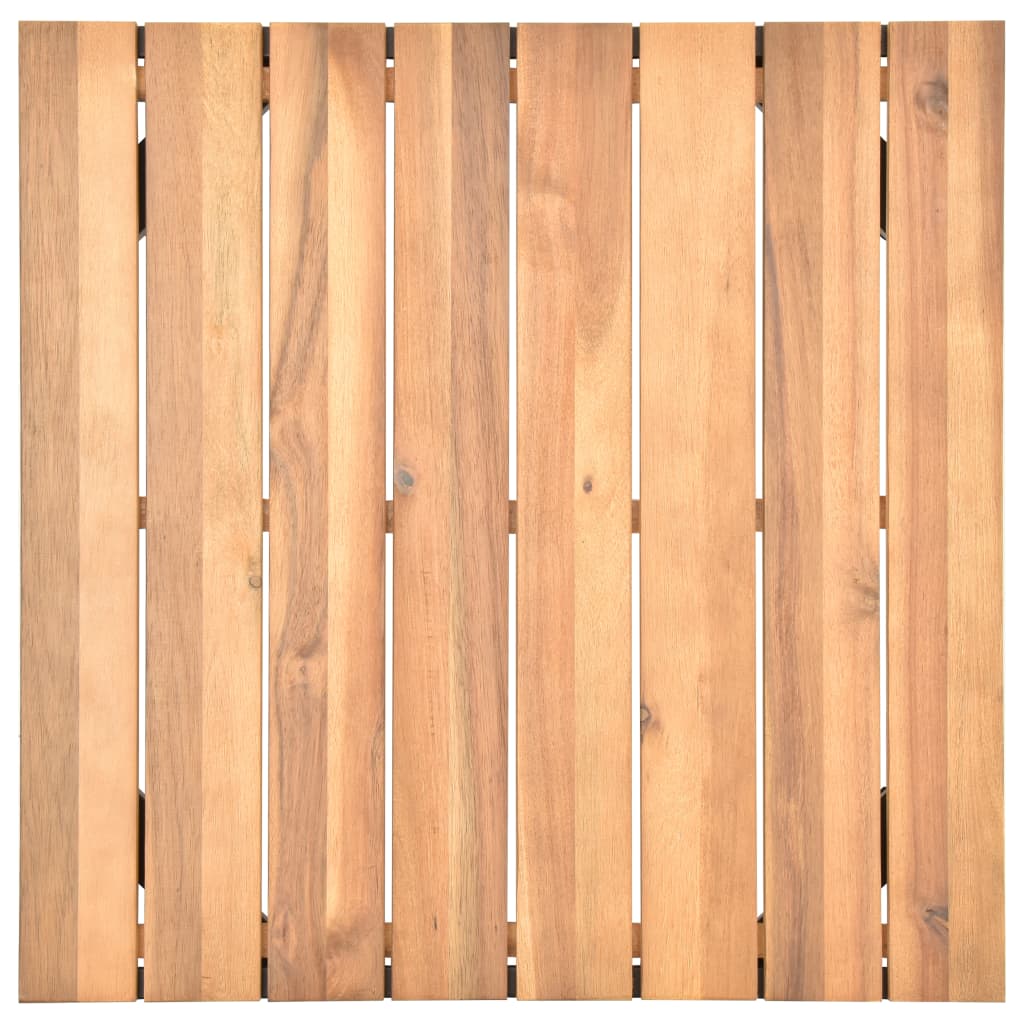 vidaXL Ensemble de salon de jardin 4 pcs avec coussins Bois d'acacia massif