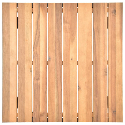 vidaXL Ensemble de salon de jardin 4 pcs avec coussins Bois d'acacia massif
