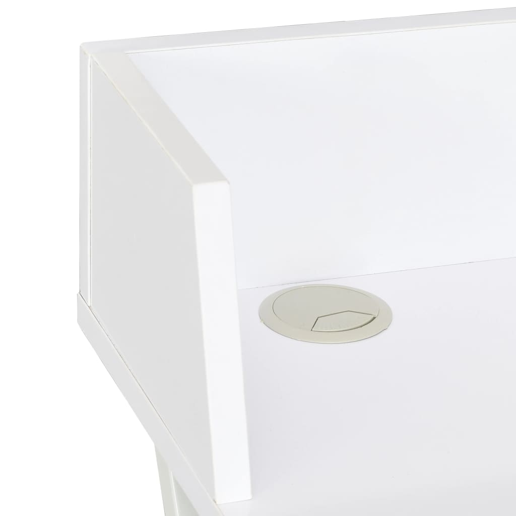 vidaXL Schreibtisch Weiß 80x50x84 cm