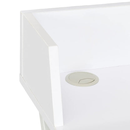 vidaXL Schreibtisch Weiß 80x50x84 cm