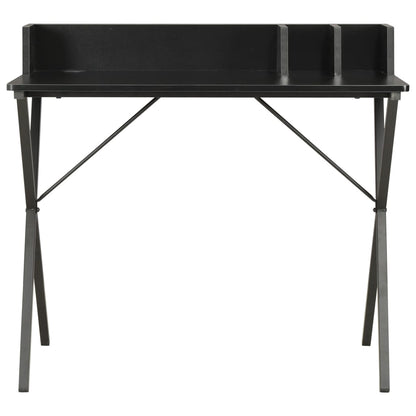 vidaXL Schreibtisch Schwarz 80x50x84 cm