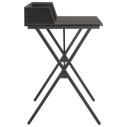 vidaXL Schreibtisch Schwarz 80x50x84 cm