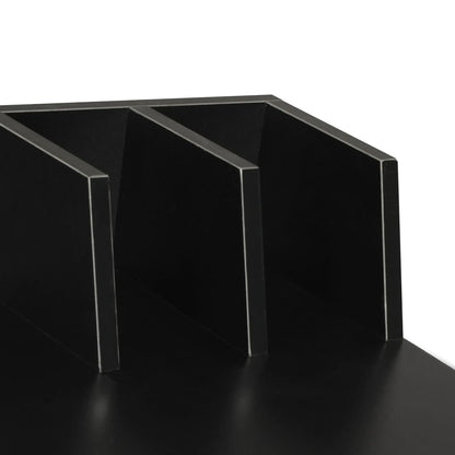 vidaXL Schreibtisch Schwarz 80x50x84 cm