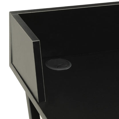 vidaXL Schreibtisch Schwarz 80x50x84 cm