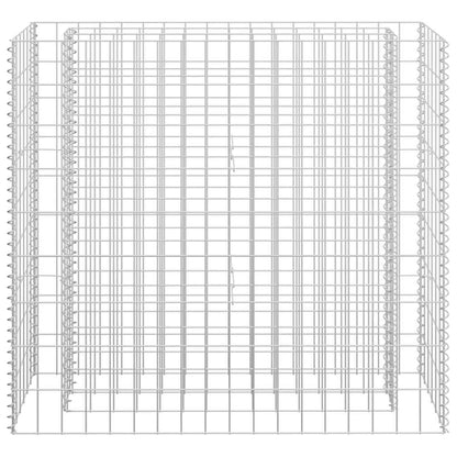 vidaXL Carré potager en gabion Acier galvanisé 90x30x90 cm