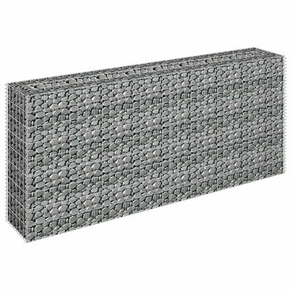 vidaXL Carré potager en gabion Acier galvanisé 180×30×90 cm