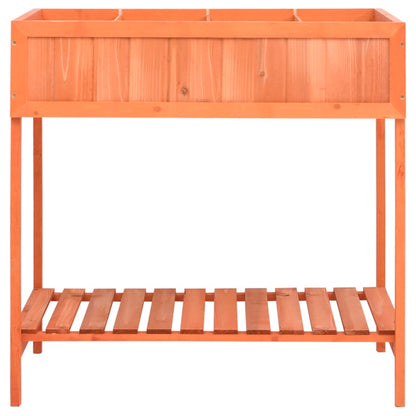 vidaXL Pflanzgefäß für Kräuter 80x60x80 cm Massivholz Tanne