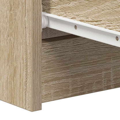 Sideboard Sonoma-Eiche 60x35x98,5 cm Holzwerkstoff