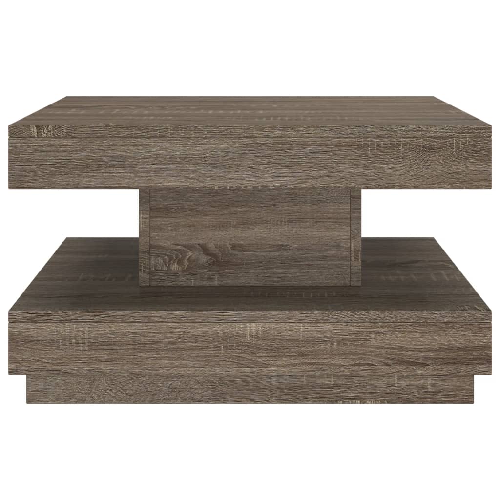 vidaXL Couchtisch Grau 60x60x35 cm MDF