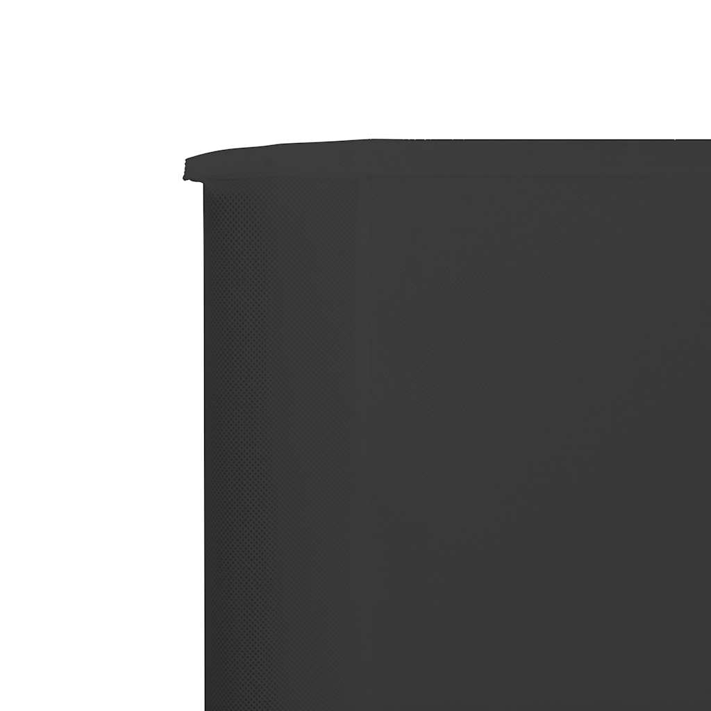 vidaXL Brise-vue 5 pièces 600 x 80 cm anthracite