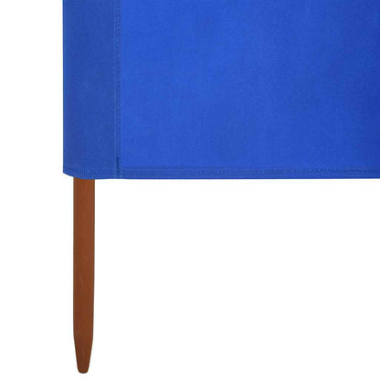 vidaXL Brise-vue 5 pcs 600 x 80 cm bleu azur