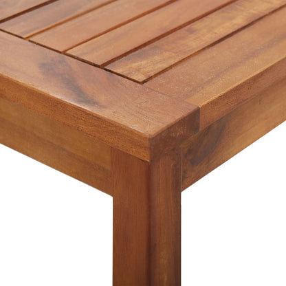 vidaXL Ensemble de salon de jardin 4 pcs avec coussins Bois d'acacia massif