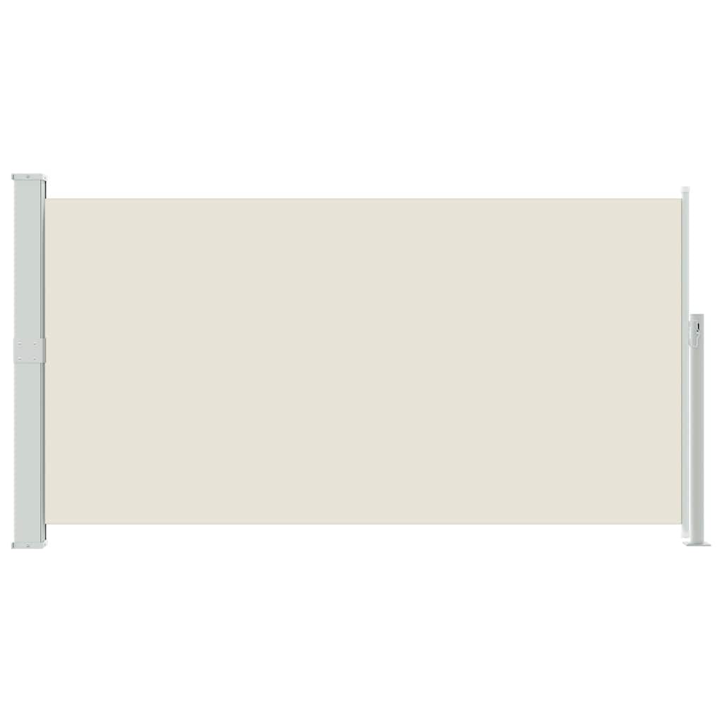 Ausziehbare Seitenmarkise 170×300 cm Creme