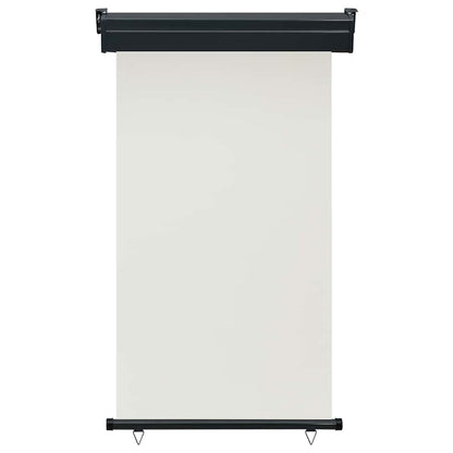 Balkon-Seitenmarkise 105x250 cm Creme