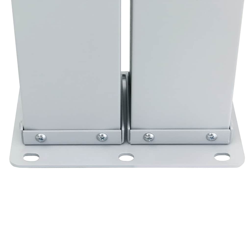 Ausziehbare Seitenmarkise Braun 120 x 600 cm