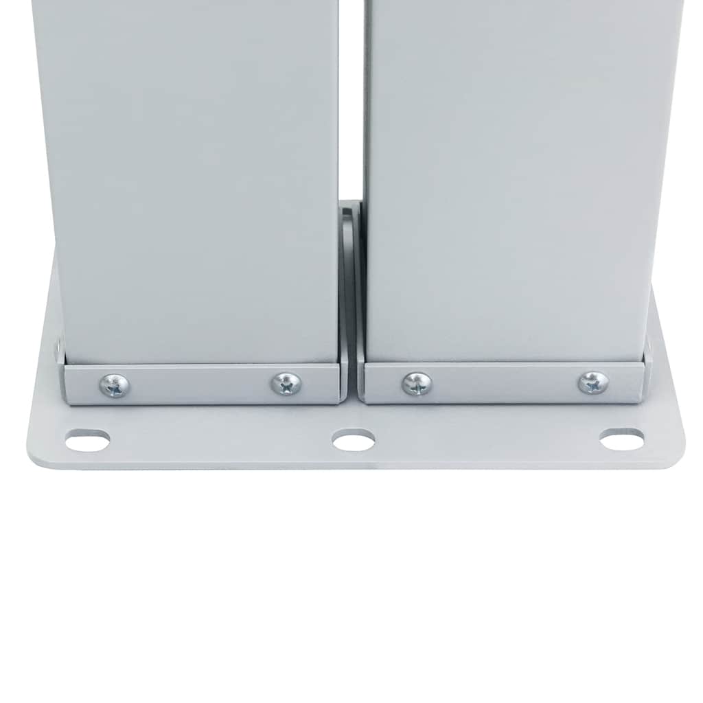 Ausziehbare Seitenmarkise Braun 120 x 1000 cm