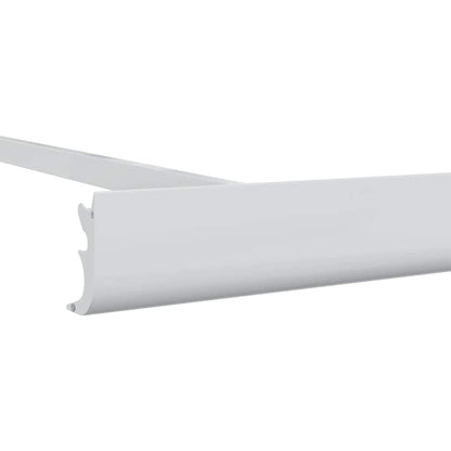 vidaXL Markisenrahmen Weiß 500 x 300 cm Aluminium