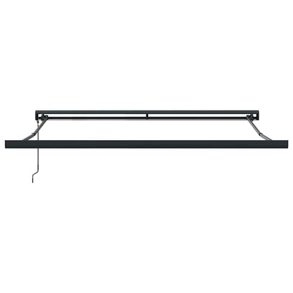 Markise Anthrazit 3,5 x 2,5 m Metall