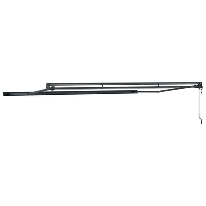 Markise Anthrazit 4,5 × 3 m Metall