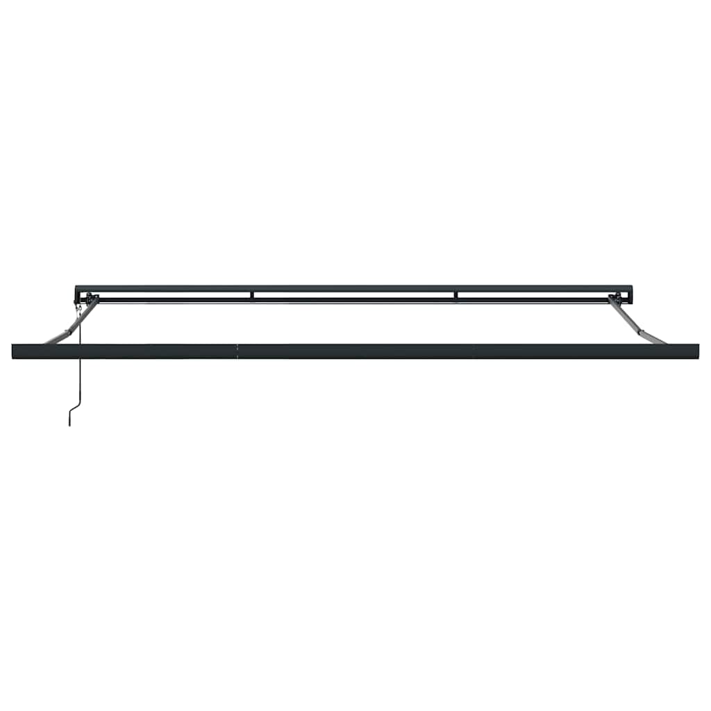 Markise Anthrazit 4,5 × 3 m Metall