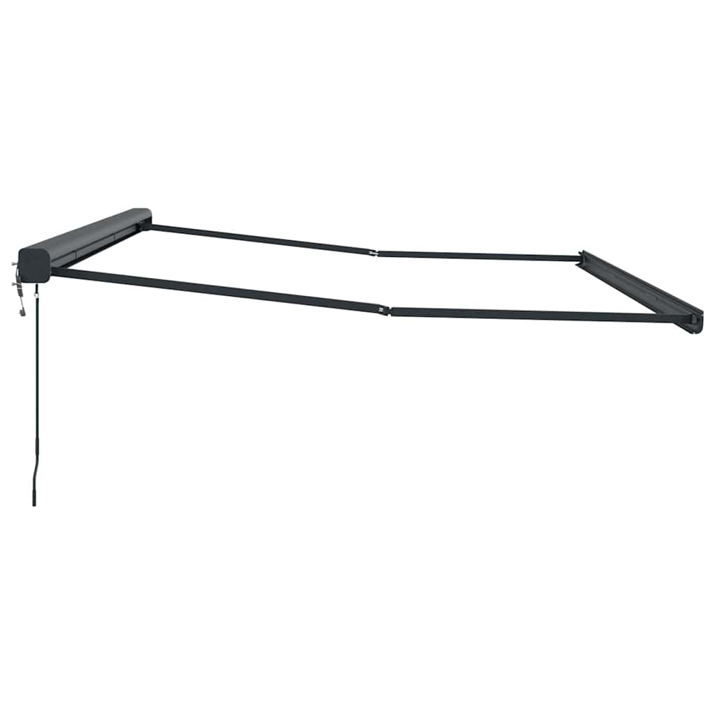 Markise Anthrazit 4,5 × 3 m Metall
