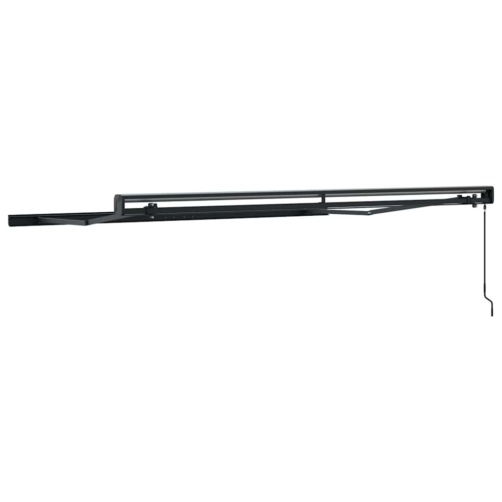 Markise Anthrazit 3,5 x 2,5 m Metall