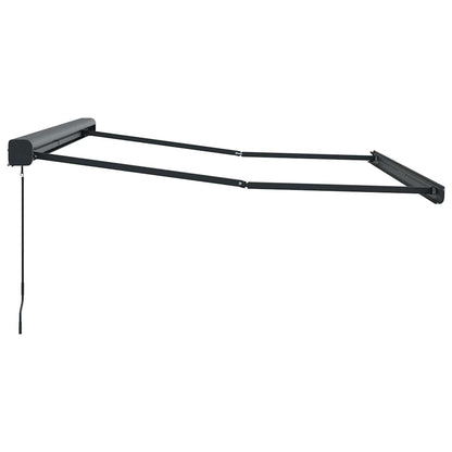 Markise Anthrazit 3,5 x 2,5 m Metall