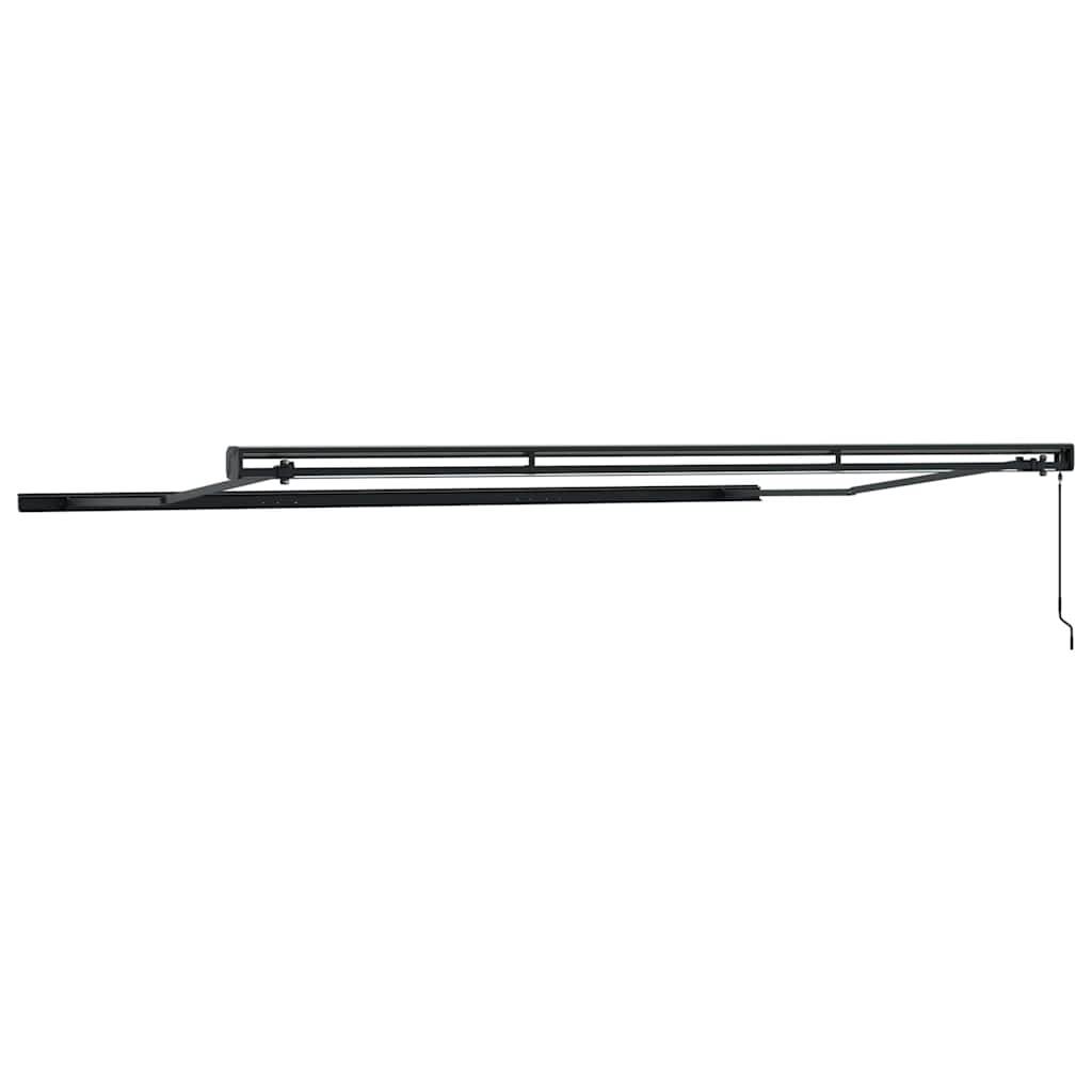 Markise Anthrazit 4,5 × 3 m Metall