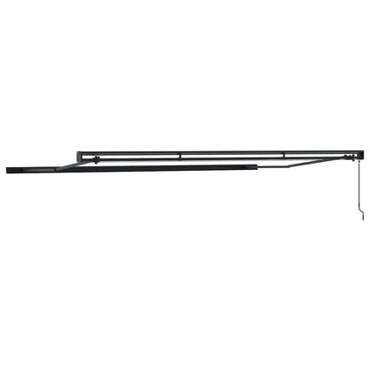 Markise Anthrazit 4,5 × 3 m Metall