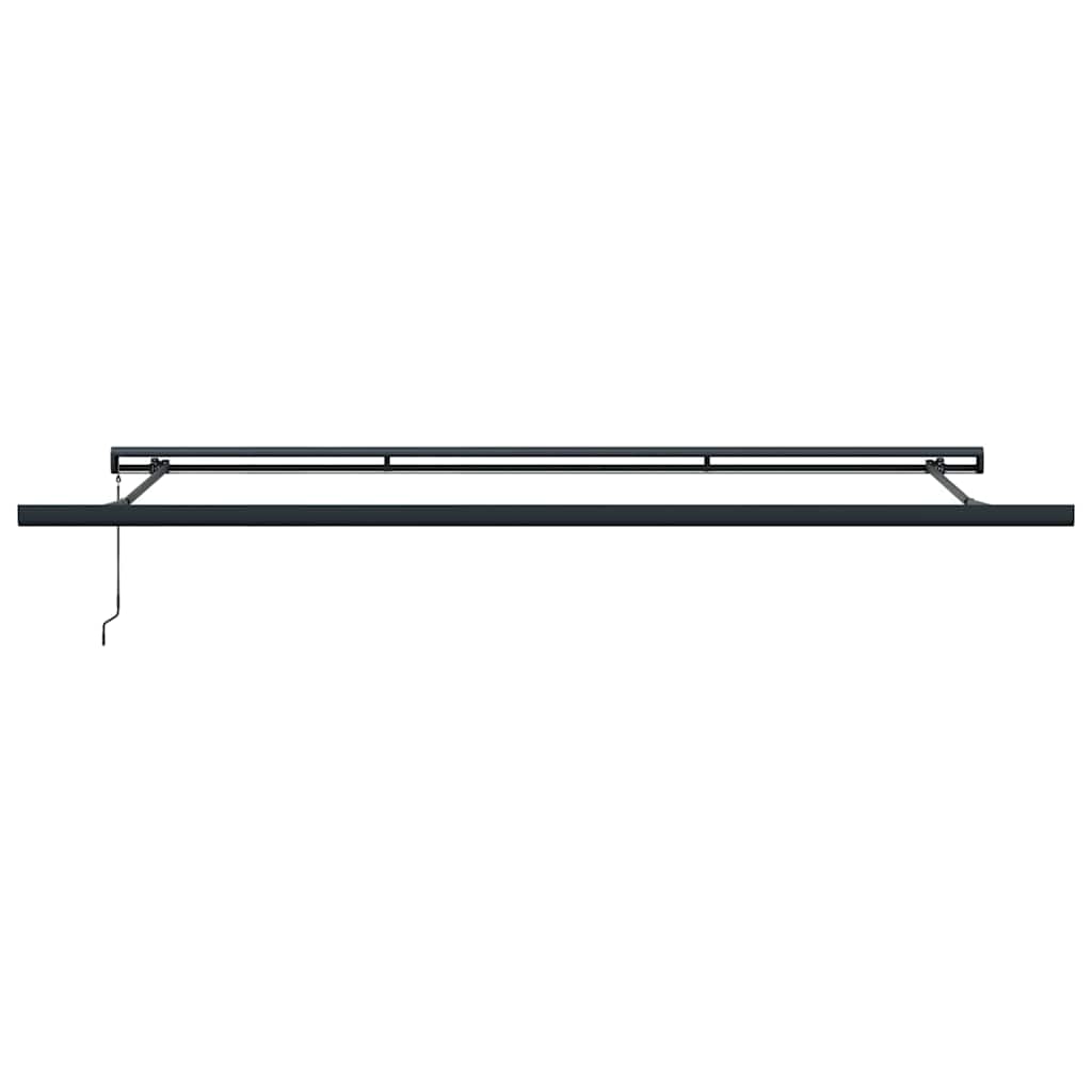 Markise Anthrazit 4,5 × 3 m Metall