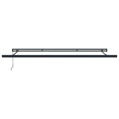 Markise Anthrazit 4,5 × 3 m Metall