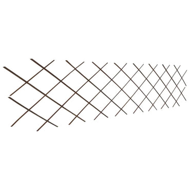 vidaXL Weidenzaun-Rankgitter 5 Stk. 180×60 cm