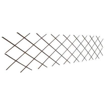 vidaXL Weidenzaun-Rankgitter 5 Stk. 180×60 cm
