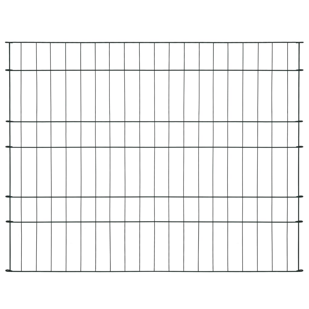 vidaXL Gartenzaun Set 99,6x79,8 cm Grün