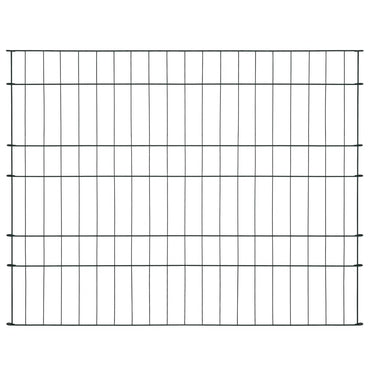 vidaXL Gartenzaun Set 99,6x79,8 cm Grün