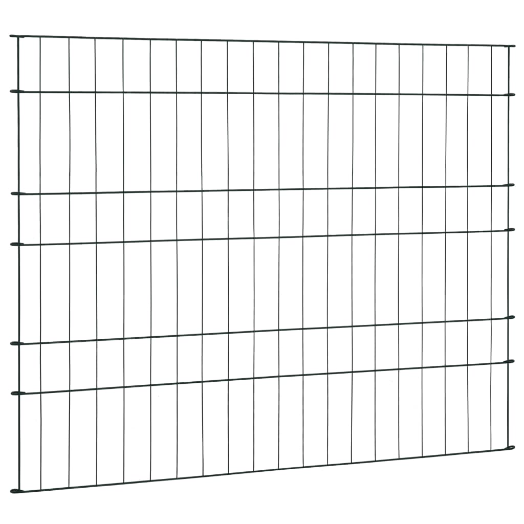 vidaXL Gartenzaun Set 99,6x79,8 cm Grün