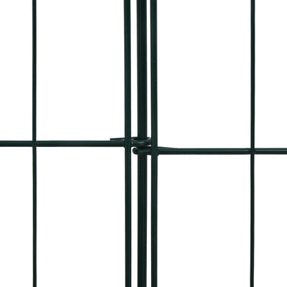 vidaXL Gartenzaun Set 99,6x79,8 cm Grün