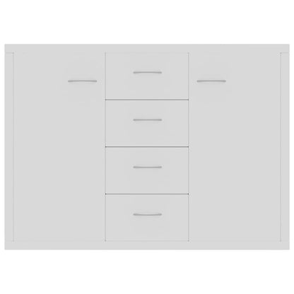 Sideboard Weiß 88x30x65 cm Holzwerkstoff