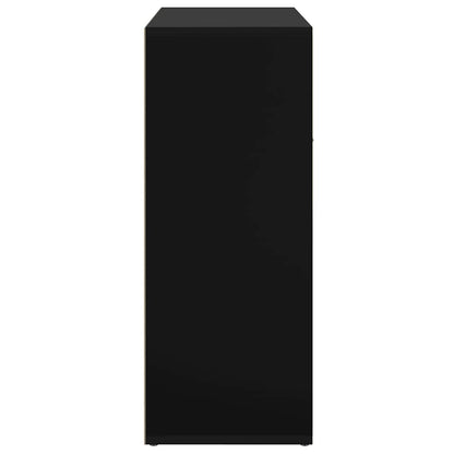 Sideboard Schwarz 60x30x75 cm Holzwerkstoff