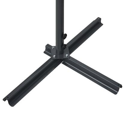 vidaXL Store banne autoportant 300x300 cm Anthracite