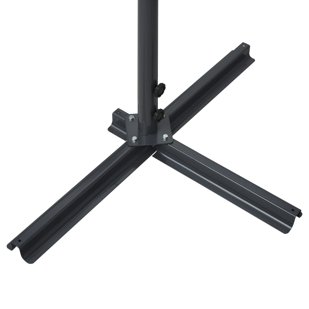 vidaXL Auvent autoportant 400x300 cm Anthracite